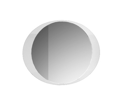 Зеркало Дэко В 80 Белый глянцевый (1)