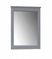 Зеркало Болонья В 60, железный серый