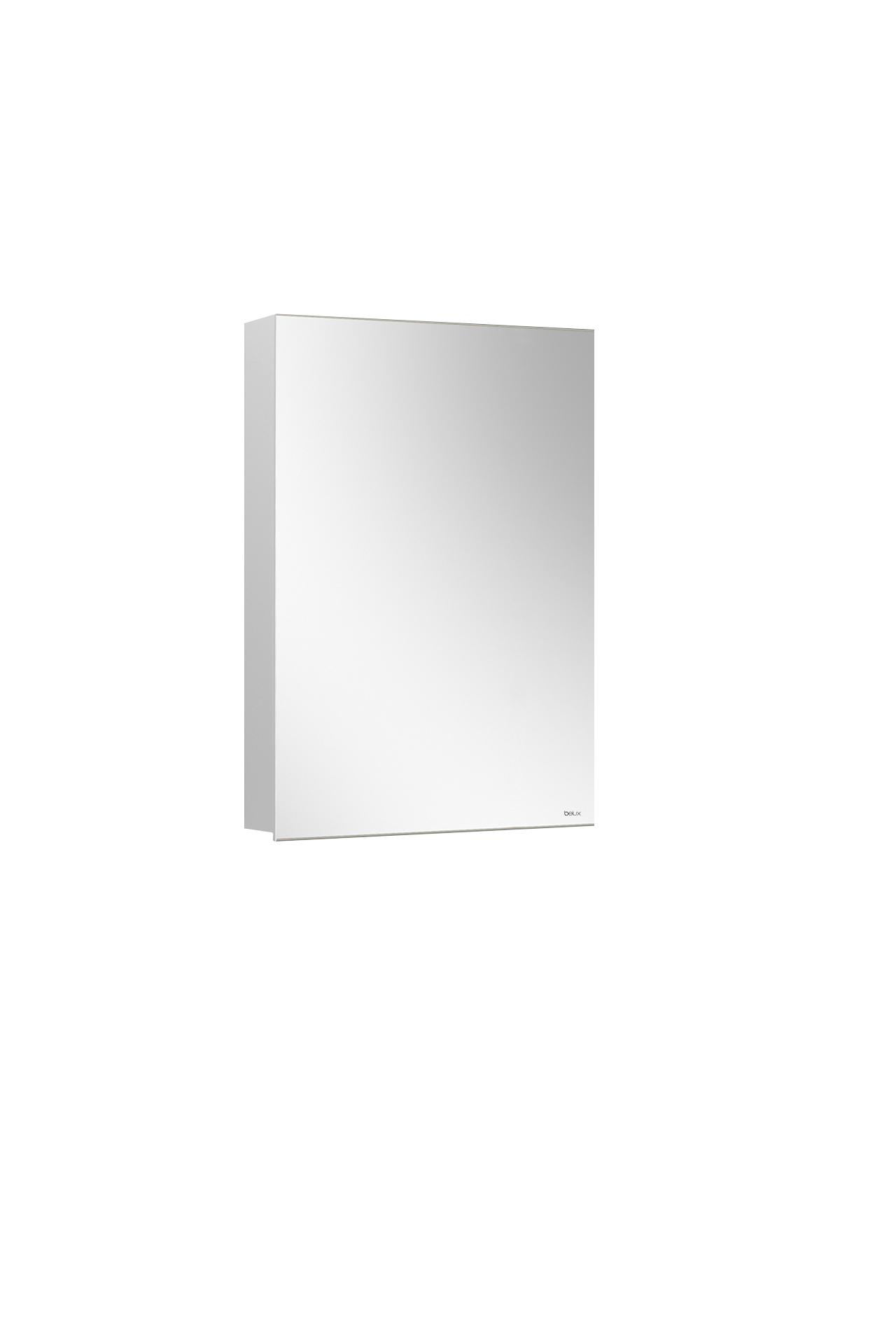 Шкаф навесной зеркальный Триумф ВШ 50 Белый глянцевый (1)