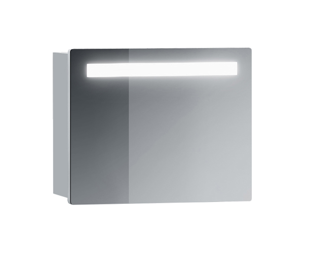 Шкаф навесной зеркальный Марсель ВШ 60 Белый глянцевый (1)