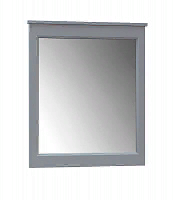 Зеркало Болонья В 70, железный серый
