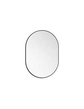 Зеркало Мини В 60х80, принт черный матовый (19)