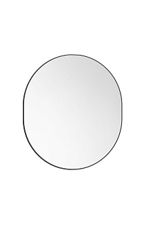 Зеркало Мини В 80х90, принт черный матовый (19)