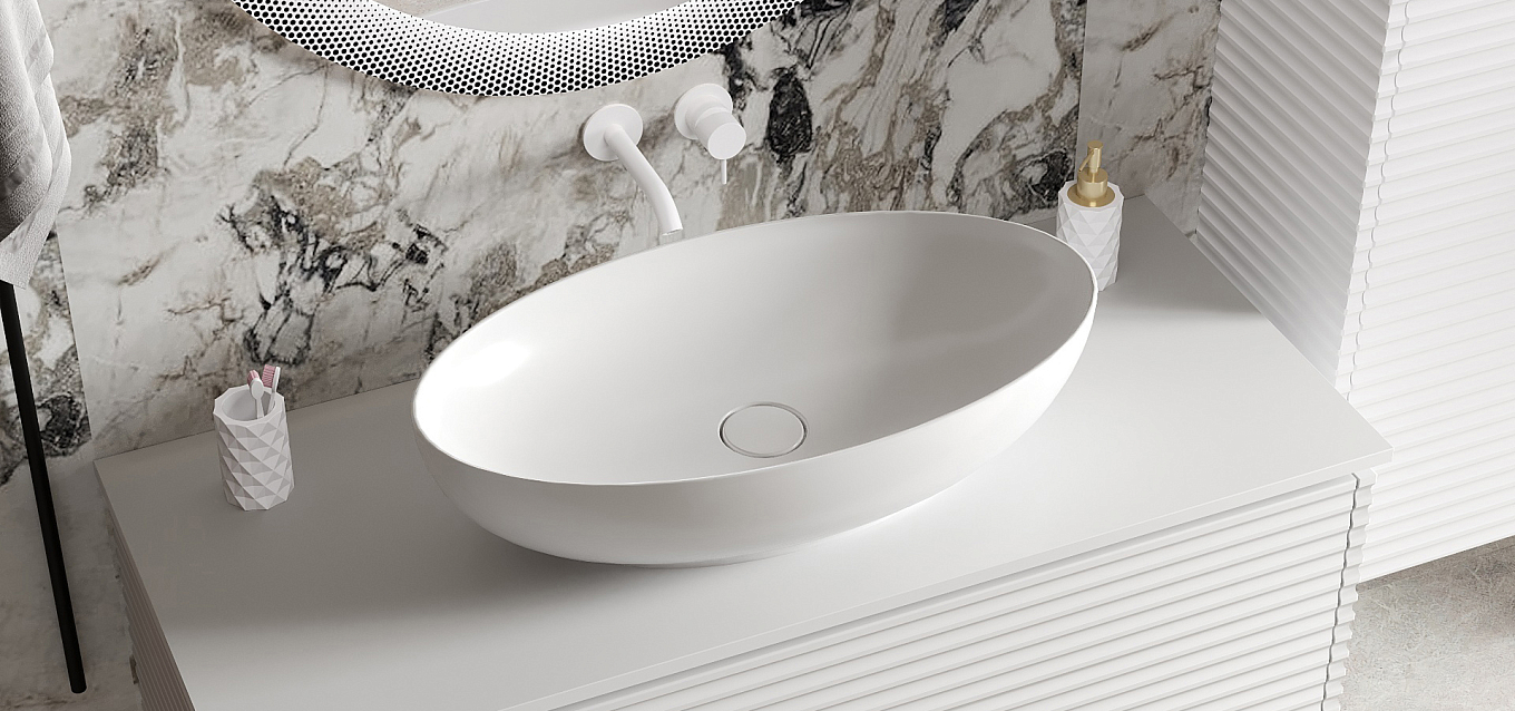 Умывальник Алекс 700 — новый символ безупречного стиля от Belux