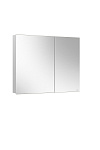 Шкаф навесной зеркальный Триумф ВШ 90 Белый глянцевый (1)