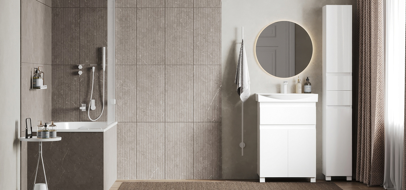 Неаполь: напольная тумба шириной 60 см — элегантная новинка коллекции