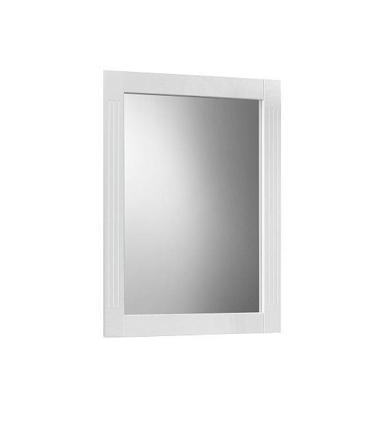 Зеркало Рояль В 65, белый глянцевый (1)