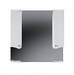 Зеркало со шкафом Модена В 100 Ш, белый глянцевый (1)