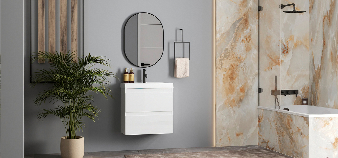 Новая подвесная тумба Остин — стильный дизайн, удобная транспортировка