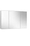 Шкаф навесной зеркальный Триумф ВШ 120, белый глянцевый (1)