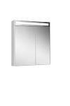 Шкаф навесной зеркальный Нёман ВШ 75 Белый глянцевый (1)
