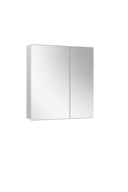 Шкаф навесной зеркальный Триумф ВШ 70 Белый глянцевый (1)