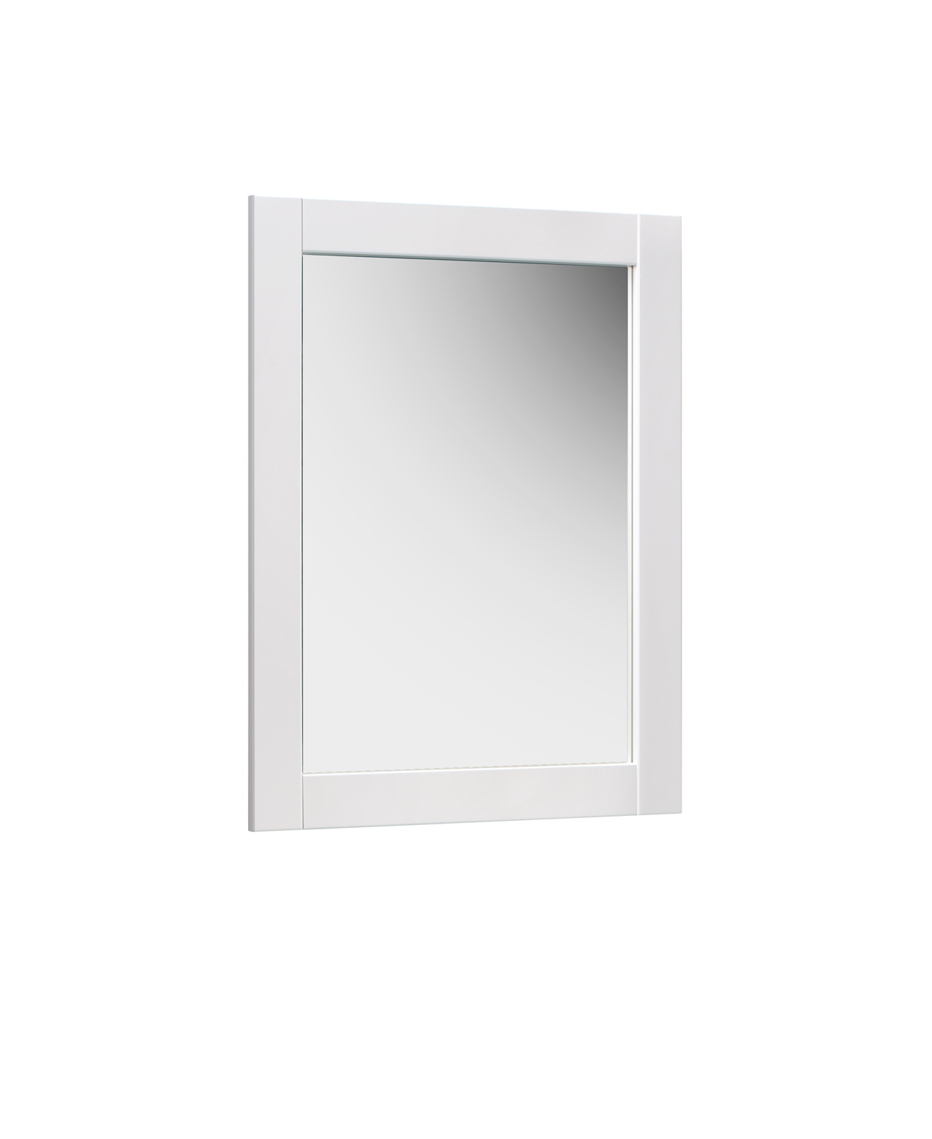 Зеркало Авангард В 60, цвет белый матовый (18)